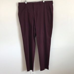 Express Classic Fit Dress Pants - Wine - Sz 40x34